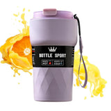 Vacuum Insulated Coffee Mugs 510ml Smart Vacuum Double Layer Travel Cups Travel Cups For Camping Home Traveling Dorm For Hot