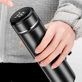 304 Stainless Steel Led Touches Screen Mug Temperature Display Mug Spill-Proof Coffee Cup for Women Girls Picnic Hiking