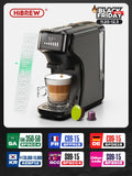 HiBREW 6in1 Capsule Coffee Machine Hot/Cold Multiple Espresso Cafetera Cappuccino Coffee Maker Dolce Gusto Nespresso Powder H1B
