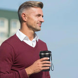 Insulated Coffee Mug 310ml Stainless Steel Coffee Travel Mug Large Capacity Stainless Liner Car Mug 6-12h Insulation Time