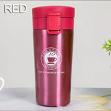 510ML Thermal Mug Double Wall 304 Stainless Steel Coffee Cup Vacuum Flask Thermos Water Bottle Tea Coffee Leak-proof Thermos Mug