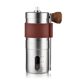 Manual Coffee Grinder Bean Grinder Faster Grinding Hand Coffee Grinder with Adjustable Settings for Office for Travel Camping