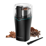 Professional Coffee Grinder with Removable Stainless Steel Cup Coffee Beans Grinder for Spices Herb Grain Mill for Kitchen 300W