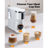 SHARDOR K Cup Coffee Maker, 3 in 1 Single Serve Coffee Maker for K Cup Pods & Ground Coffee & Teas, 6 to 14oz Brew Sizes, 40oz D