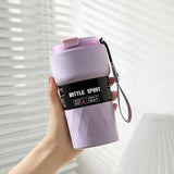 Vacuum Insulated Coffee Mugs 510ml Smart Vacuum Double Layer Travel Cups Travel Cups For Camping Home Traveling Dorm For Hot