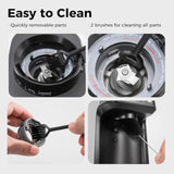 Burr Coffee Grinder Electric Coffee Grinder with 51 Grind Settings Precision Timer Stainless Steel Espresso Grinder with Anti-S