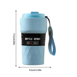 Vacuum Insulated Coffee Mugs 510ml Smart Vacuum Double Layer Travel Cups Travel Cups For Camping Home Traveling Dorm For Hot
