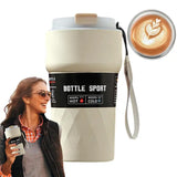 Vacuum Insulated Coffee Mugs 510ml Smart Vacuum Double Layer Travel Cups Travel Cups For Camping Home Traveling Dorm For Hot