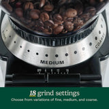 Coffee Grinder, Electric One-Touch Automatic Burr Coffee Grinder with 18-Position Grind Selector, Cup Size Selector fo