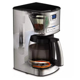 14 Cup Coffee Maker with PerfecTemp Technology in Stainless Steel Design for Home and Office Use Certified Refurbished with Adva
