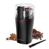 Professional Coffee Grinder with Removable Stainless Steel Cup Coffee Beans Grinder for Spices Herb Grain Mill for Kitchen 300W