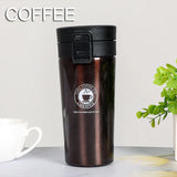 510ML Thermal Mug Double Wall 304 Stainless Steel Coffee Cup Vacuum Flask Thermos Water Bottle Tea Coffee Leak-proof Thermos Mug